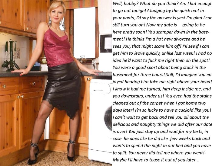 Captioned images exploring the cuckold lifestyle
