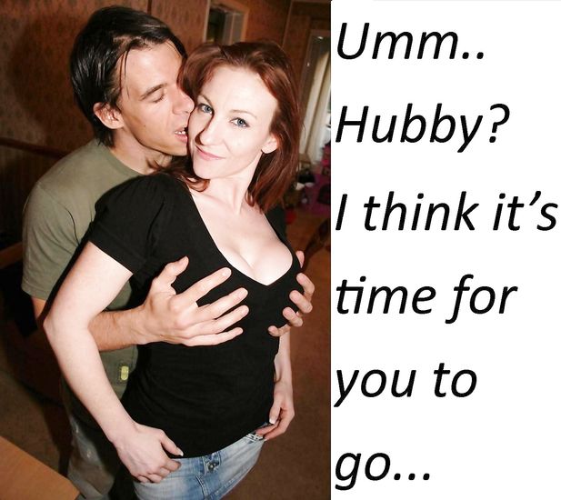 Captioned images exploring the cuckold lifestyle