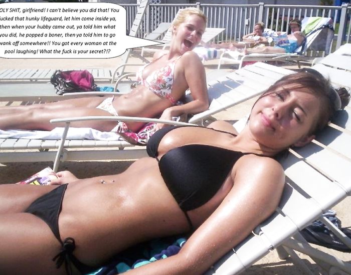 Captioned images exploring the cuckold lifestyle