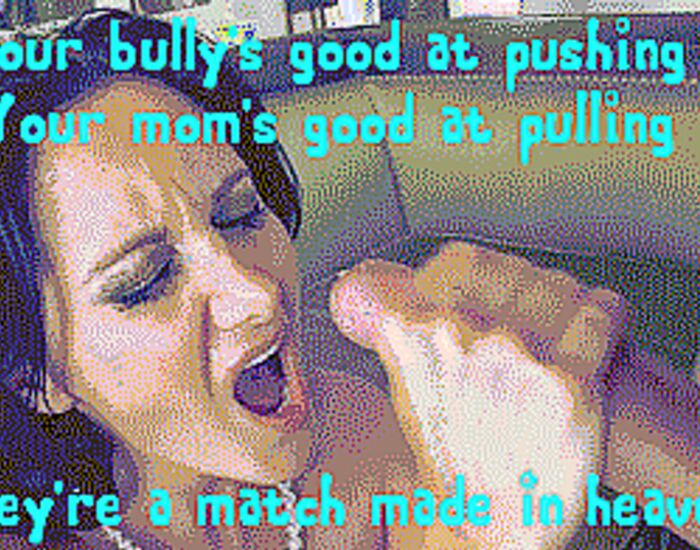 Mommy enjoys being submissive for your bully