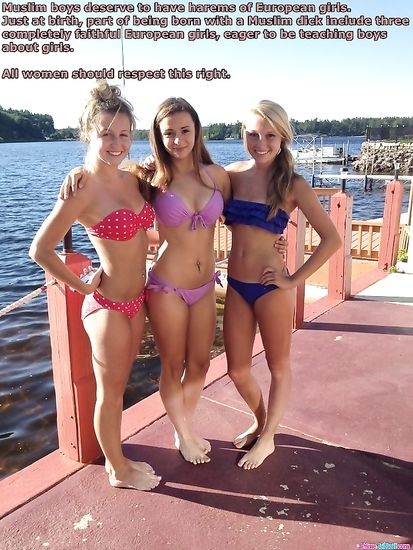 Immigrants are ready to breed perfect white ladies