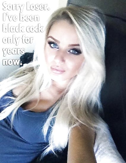 White women going mad with their cunts gaped by BBCs