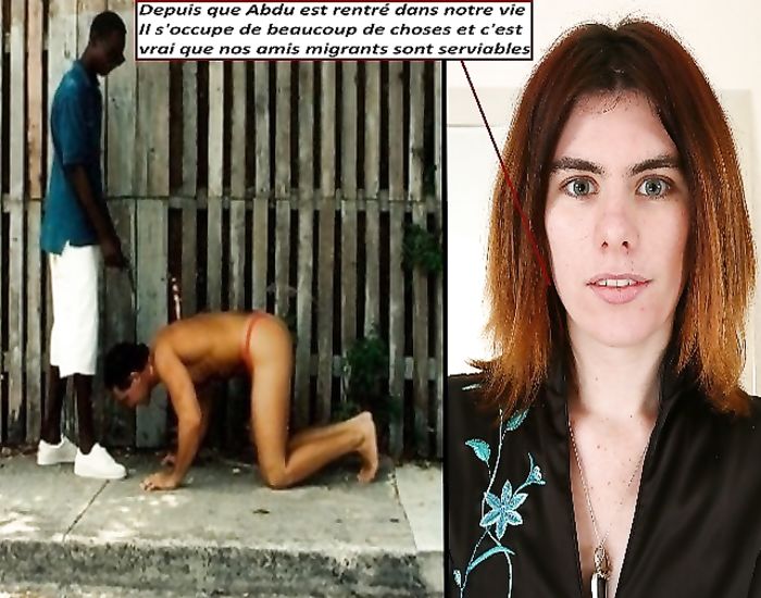 Captioned cuckold porn featuring black cocks