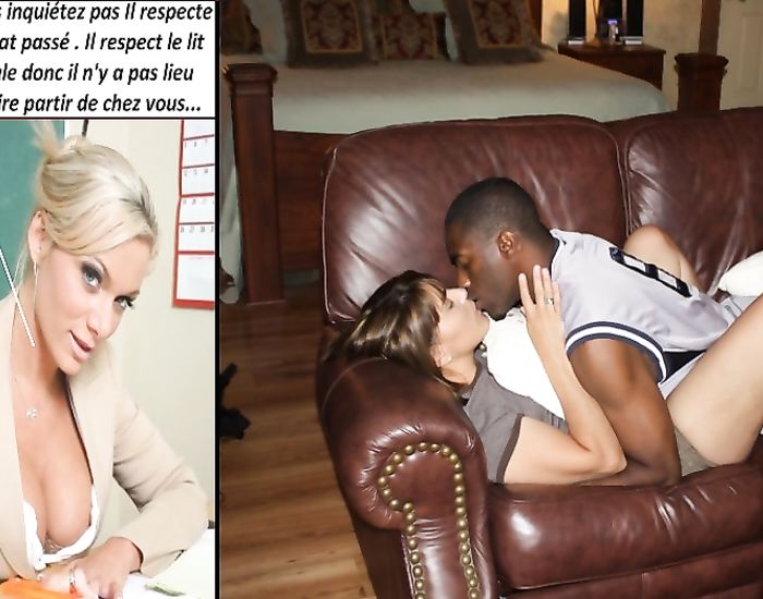 Captioned cuckold porn featuring black cocks
