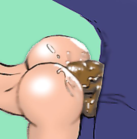 Cartoon interracial porn with really slutty bimbo