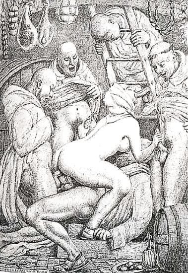 Drawn porn exploring old and young sex fetish