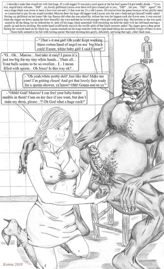 Drawn interracial cuckolding porn with hot women