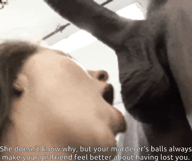 Captioned BBC interracial GIFs and sexy pictures