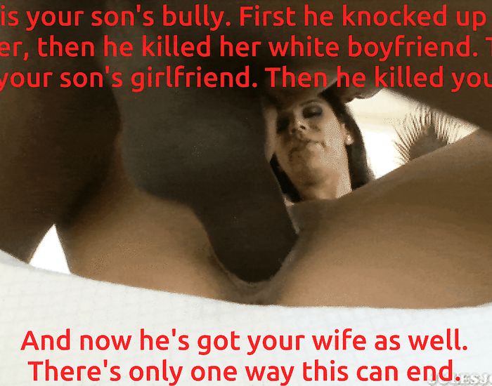 Captioned BBC interracial GIFs and sexy pictures